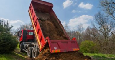 Circulation de camions